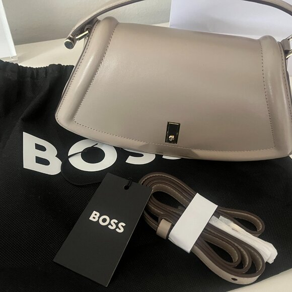BOSS - ARIELL M - shoulder Bag in Grained soft leather - Brand new - Picture 5 of 7